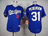 Los Angeles Dodgers #31 Joc Pederson Blue Cool Base Jerseys,baseball caps,new era cap wholesale,wholesale hats