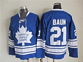 Toronto Maple Leafs #21 Baun Blue CCM Throwback Jerseys,baseball caps,new era cap wholesale,wholesale hats