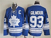 Toronto Maple Leafs #93 Doug Gilmour Blue CCM Throwback Jerseys,baseball caps,new era cap wholesale,wholesale hats