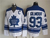 Toronto Maple Leafs #93 Doug Gilmour White CCM Throwback Jerseys,baseball caps,new era cap wholesale,wholesale hats