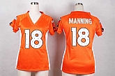 Womens Nike Denver Broncos #18 Peyton Manning 2015 Orange Sweetheart Diamond Game Jerseys,baseball caps,new era cap wholesale,wholesale hats