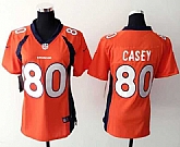 Womens Nike Denver Broncos #80 Casey Orange Game Jerseys,baseball caps,new era cap wholesale,wholesale hats