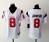 Womens Nike Houston Texans #8 Johnson White Game Jerseys,baseball caps,new era cap wholesale,wholesale hats