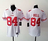 Womens Nike San Francisco 49ers #84 Blake Bell White Game Jerseys,baseball caps,new era cap wholesale,wholesale hats