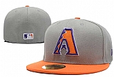 Arizona Diamondbacks MLB Fitted Stitched Hats LXMY (9)