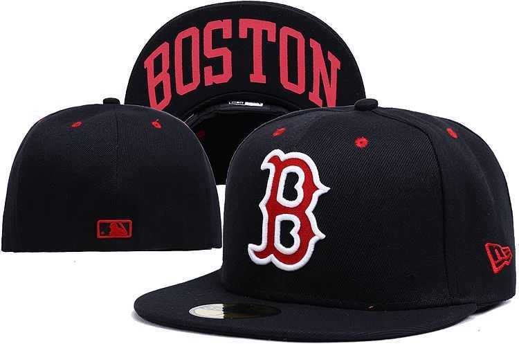 Boston Red Sox MLB Fitted Stitched Hats LXMY (10)