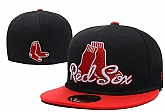 Boston Red Sox MLB Fitted Stitched Hats LXMY (6),baseball caps,new era cap wholesale,wholesale hats