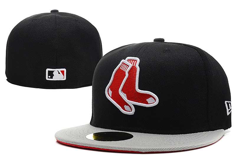 Boston Red Sox MLB Fitted Stitched Hats LXMY (7)