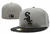 Chicago White Sox MLB Fitted Stitched Hats LXMY (6),baseball caps,new era cap wholesale,wholesale hats