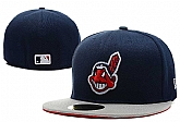 Cleveland Indians MLB Fitted Stitched Hats LXMY (2),baseball caps,new era cap wholesale,wholesale hats