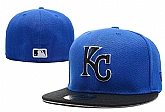 Kansas City Royals MLB Fitted Stitched Hats LXMY (2),baseball caps,new era cap wholesale,wholesale hats