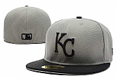 Kansas City Royals MLB Fitted Stitched Hats LXMY (3)