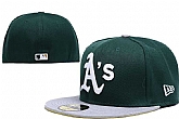 Oakland Athletics MLB Fitted Stitched Hats LXMY (5)