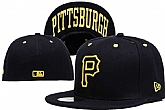 Pittsburgh Pirates MLB Fitted Stitched Hats LXMY (7),baseball caps,new era cap wholesale,wholesale hats