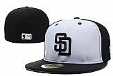 San Diego Padres MLB Fitted Stitched Hats LXMY (1),baseball caps,new era cap wholesale,wholesale hats