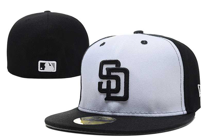 San Diego Padres MLB Fitted Stitched Hats LXMY (1)