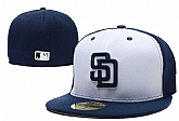 San Diego Padres MLB Fitted Stitched Hats LXMY (4)