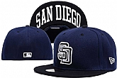 San Diego Padres MLB Fitted Stitched Hats LXMY (6)
