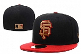 San Francisco Giants MLB Fitted Stitched Hats LXMY (5)
