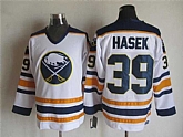 Buffalo Sabres #39 Dominik Hasek White CCM Throwback Jerseys,baseball caps,new era cap wholesale,wholesale hats