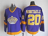 Los Angeles Kings #20 Robitaille Purple-Yellow CCM Throwback Jerseys,baseball caps,new era cap wholesale,wholesale hats