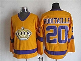 Los Angeles Kings #20 Robitaille Yellow-Purple CCM Throwback Jerseys,baseball caps,new era cap wholesale,wholesale hats