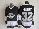 Los Angeles Kings #32 Hrudey Black CCM Throwback Jerseys,baseball caps,new era cap wholesale,wholesale hats