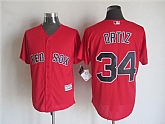 Majestic Boston Red Sox #34 Davod Ortiz Red MLB Stitched Jerseys,baseball caps,new era cap wholesale,wholesale hats