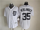 Majestic Detroit Tigers Authentic #35 Justin Verlander White MLB Stitched Jerseys,baseball caps,new era cap wholesale,wholesale hats