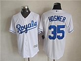 Majestic Kansas City Royals #35 Eric Hosmer White MLB Stitched Jerseys,baseball caps,new era cap wholesale,wholesale hats