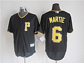 Majestic Pittsburgh Pirates #6 Martie Black MLB Stitched Jerseys,baseball caps,new era cap wholesale,wholesale hats
