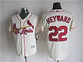 Majestic St. Louis Cardinals #22 Jason Heyward Cream MLB Stitched Jerseys,baseball caps,new era cap wholesale,wholesale hats