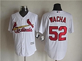 Majestic St. Louis Cardinals #52 Michael Wacha White MLB Stitched Jerseys,baseball caps,new era cap wholesale,wholesale hats