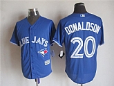 Majestic Toronto Blue Jays #20 Josh Donaldson Blue MLB Stitched Jerseys,baseball caps,new era cap wholesale,wholesale hats