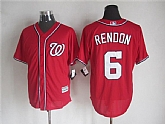 Majestic Washington Nationals #6 Rendon Red MLB Stitched Jerseys,baseball caps,new era cap wholesale,wholesale hats