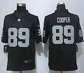 Nike Limited Oakland Raiders #89 Cooper Black Jerseys,baseball caps,new era cap wholesale,wholesale hats