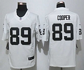 Nike Limited Oakland Raiders #89 Cooper White Jerseys,baseball caps,new era cap wholesale,wholesale hats
