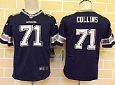 Youth Nike Dallas Cowboys #71 Collins Navy Blue Game Jerseys,baseball caps,new era cap wholesale,wholesale hats