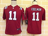 Youth Nike New England Patriots #11 Edelman Red Game Jerseys,baseball caps,new era cap wholesale,wholesale hats