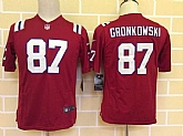 Youth Nike New England Patriots #87 Rob Gronkowski Red Game Jerseys,baseball caps,new era cap wholesale,wholesale hats