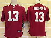 Youth Nike New York Giants #13 Odell Beckham Jr Red Game Jerseys,baseball caps,new era cap wholesale,wholesale hats