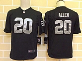 Youth Nike Oakland Raiders #20 Nate Allen Black Game Jerseys,baseball caps,new era cap wholesale,wholesale hats