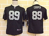 Youth Nike Oakland Raiders #89 Cooper Black Game Jerseys,baseball caps,new era cap wholesale,wholesale hats