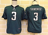 Youth Nike Philadelphia Eagles #3 Mark Sanchez Green Game Jerseys,baseball caps,new era cap wholesale,wholesale hats