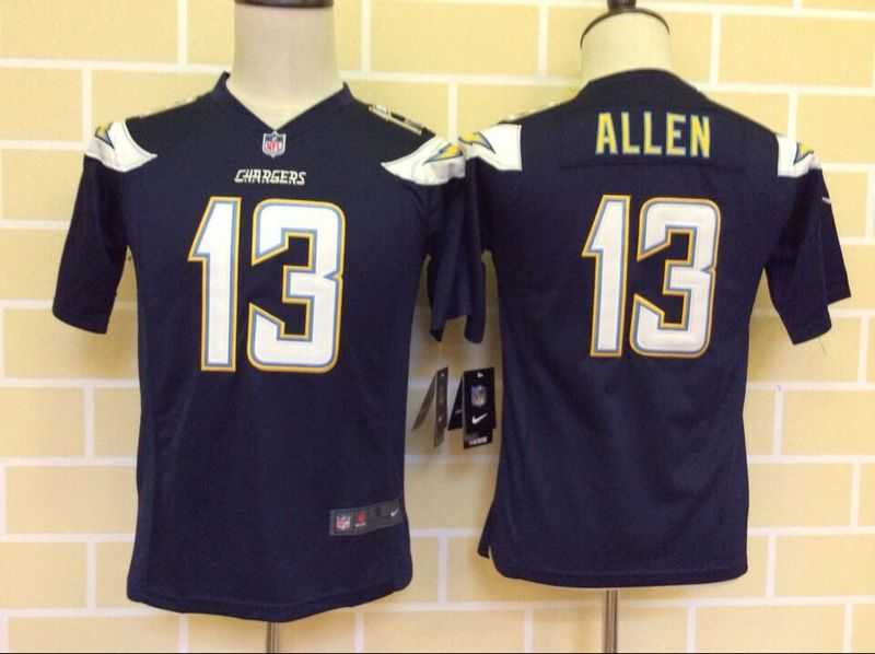 Youth Nike San Diego Chargers #13 Keenan Allen Navy Blue Game Jerseys