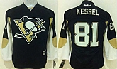 Youth Pittsburgh Penguins #81 Phil Kessel Black Jerseys,baseball caps,new era cap wholesale,wholesale hats