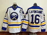 Buffalo Sabres #16 Lafontaine White CCM Throwback Jerseys,baseball caps,new era cap wholesale,wholesale hats