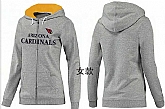 Womens Arizona Cardinals Team Logo 2015 Full Zip Hoodie-21,baseball caps,new era cap wholesale,wholesale hats