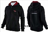 Womens Arizona Cardinals Team Logo 2015 Full Zip Hoodie-47,baseball caps,new era cap wholesale,wholesale hats