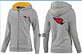 Womens Arizona Cardinals Team Logo 2015 Full Zip Hoodie-52,baseball caps,new era cap wholesale,wholesale hats